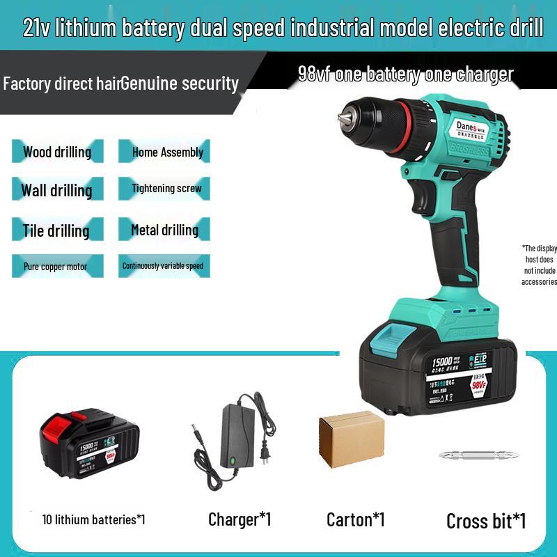 Japan Universal Lithium Battery Handheld Impact Drill & Electric Screwdriver