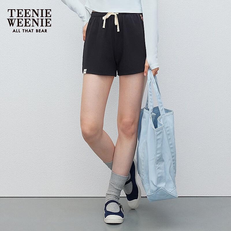Женские хлопковые повседневные спортивные шорты Teenie Weenie с мишкой S