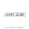 YNEPB1 ABS MK5 MK6 MK7 MK7.5 Letter Emblem Car Body Rear Trunk Badge Sticker For Volkswagen VW Polo Sharan Golf Scirocco Touran Touareg