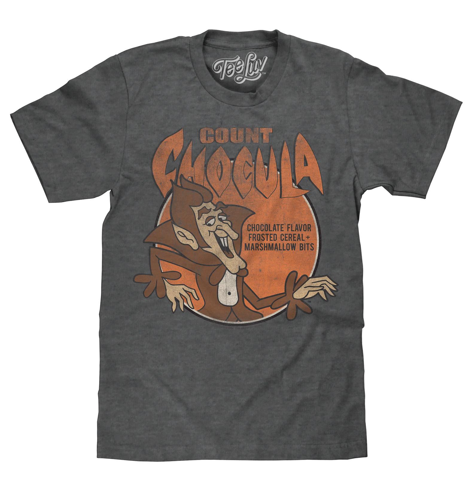 Count Chocula Mens T Shirt Gray XXL