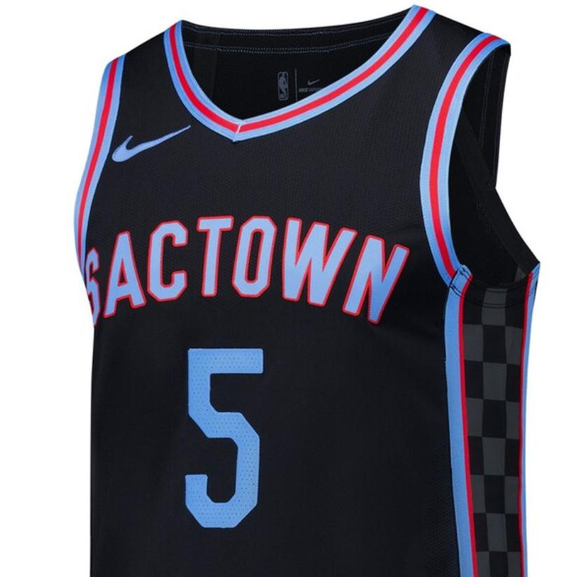 Nike NBA De'Aaron Fox Sacramento Kings Basketball Jersey Men's CN1632-010