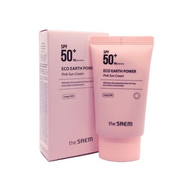 [ the SAEM ] Eco Earth Power Pink Sun Cream SPF50+ PA++++ 50g