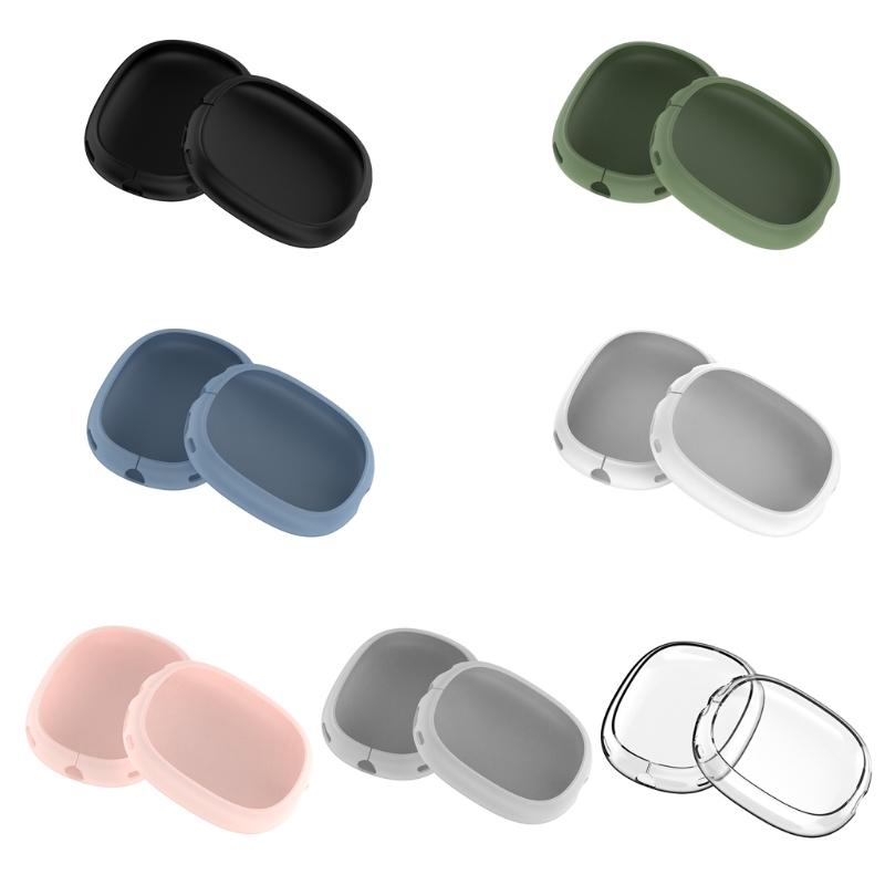 Soft Silicone Headphone Case Ear Pad Cushion Skin Earphone Protector Cover