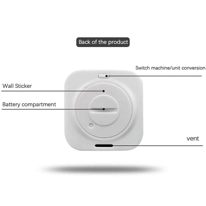 Lcd Digital Thermometer Hygrometer Indoor Room Electronic Temperature Humidity Meter Sensor Gauge Weather Station For Home