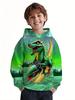 Boys' Hoodies Dinosaur 3d Print Autumn Long Sleeve Tops Pullover Baby Boy Clothes Sweatshirt Outdoor Causal Children's Clothing