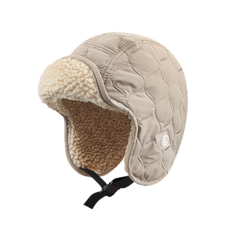 Thicken Plush Trapper Hat Adult Ear Protect Hat Winter Warmer Hat Cold Winter Presents for Students Teenagers
