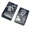 Black Original Tarot Cards, Board Game, Thanksgiving Day/Christmas Gift