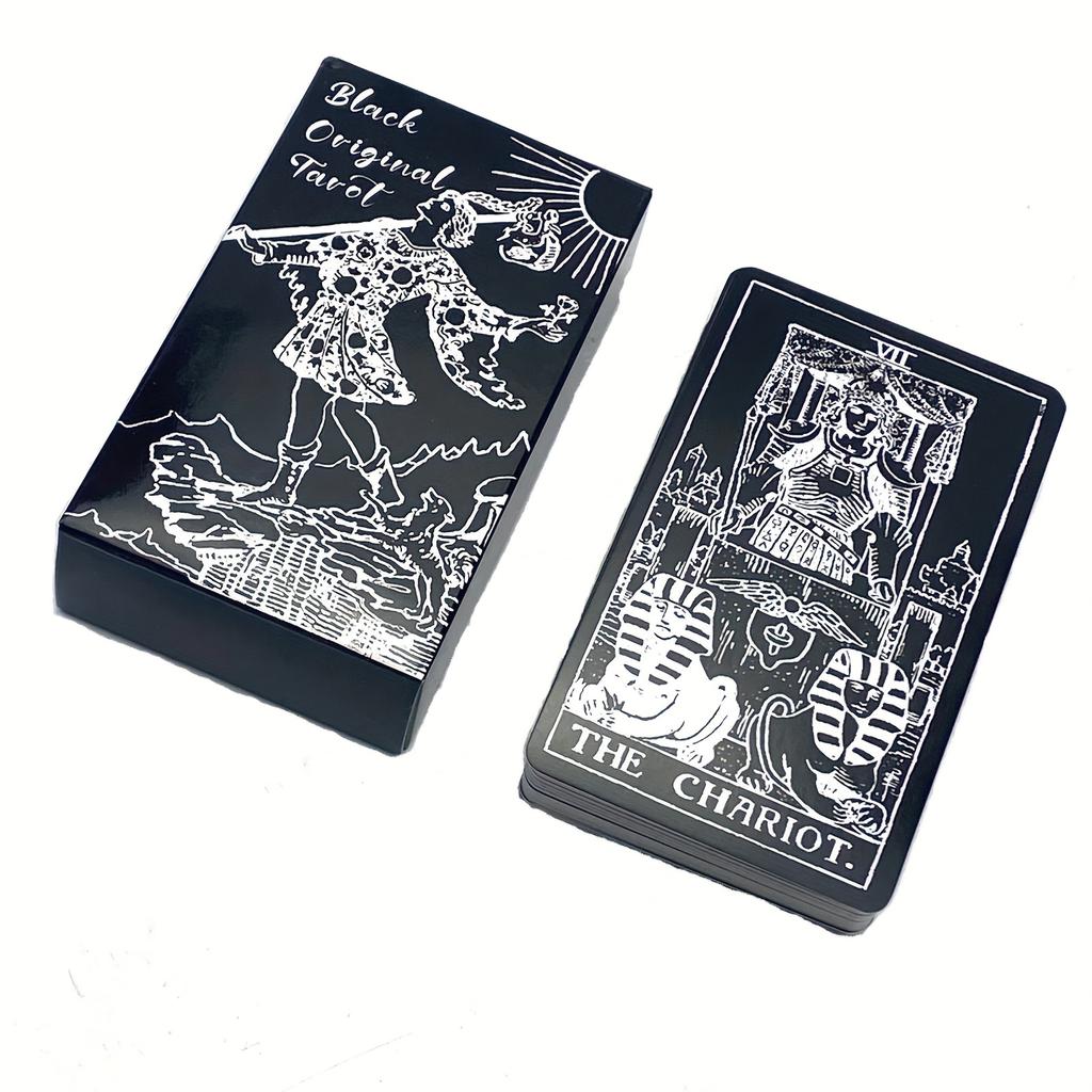Black Original Tarot Cards, Board Game, Thanksgiving Day/Christmas Gift