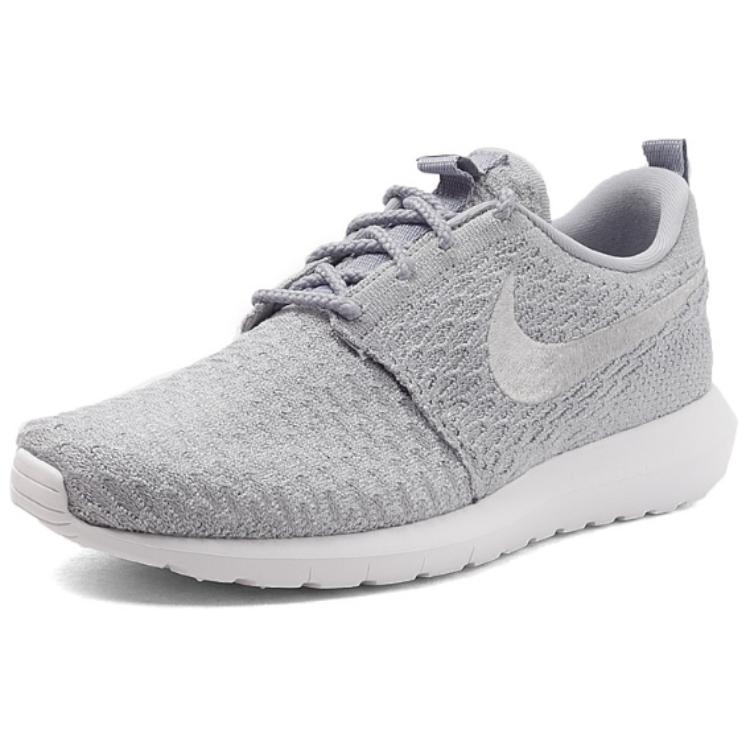 New Nike Roshe Nm Flyknit Wolf Grey 677243-012