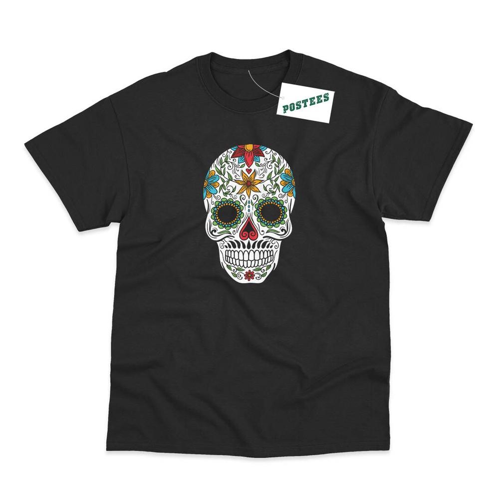 Sugar Skull Candy Day Of The Dead Día De Muertos Mexico T-Shirt
