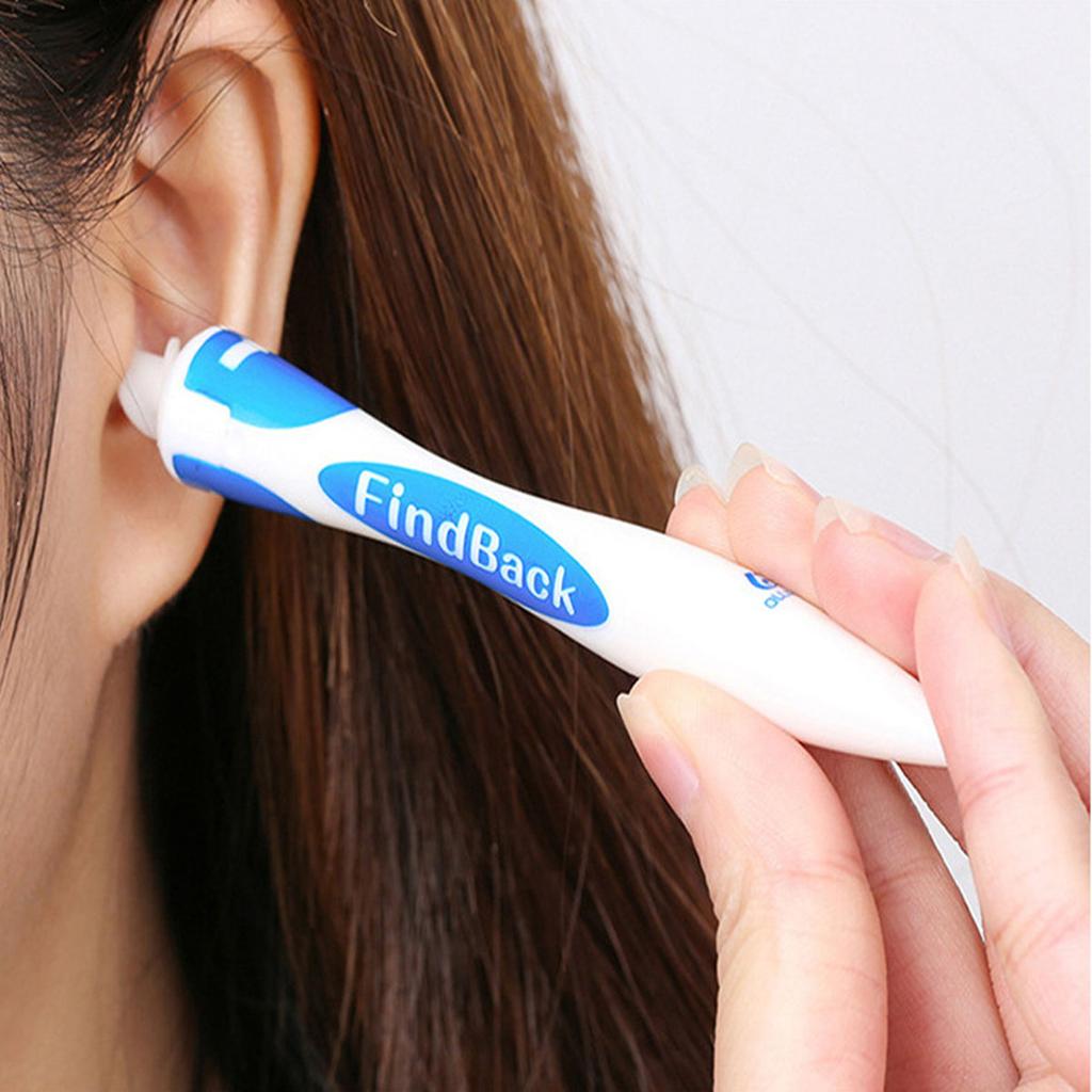 1set-Helix Earwax Extractor Ear Extractor Ear Extractor Cleaner Rotary Earpick Scoop Ear Silicone Extractor Earwax