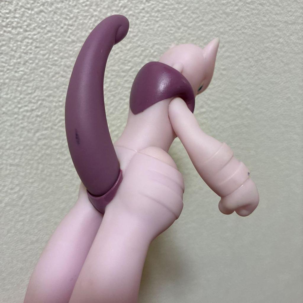 Used Poke Soft Vinyl Mega Mewtwo X Rare Mewtwo Pokemon Figure Out of Print