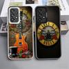 Band G-Guns N R-Roses Soft Phone Case for Samsung A17 A16 A15 A14 A13 A57 A56 A55 A54 A53 A37 A36 A35 A34 A33 A26 A25 A24 A23 A5