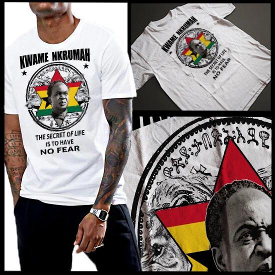 Black History Month African Civil Rights Activist Kwame Nkrumah T-Shirt New tee 4XL