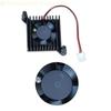 5000RPM Cooling Fan 12V 5V Motherboard Cooling Professional Heatsink Fan  Gaming Console