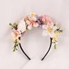 Lightweight Sheer Ribbon Headbands Folk Art Style Hair Accessory Comfortable For Weddings Parties Long Hour Use