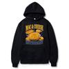 Mac & Cheese Enthusiast Funny Meme Graphic Hoodies Winter Men's Women Clothing Fashion Clothes Oversized Long Sleeve Streetwears