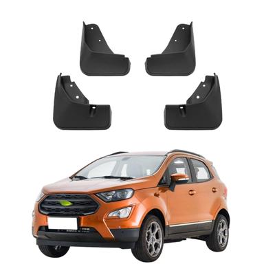 4 STÜCKE Auto Schmutzfänger Spritzschutz Kotflügel Auto Schmutzfänger Kompatibel mit Ford Ecosport 2018 2019