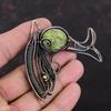 Stichtite Pendant Copper Wire Wrapped Pendant Handmade Fish Pendant Stichtite Copper Jewelry Gemstone Pendant Engagement Gift Unique Jewelry