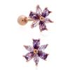 [1+1] 14K Gold Filled Pin Shari Flower Piercing (Single Side Sold)