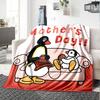 1pc Pingu2 Blanket, Gift, for Men and Women, Soft Blanket, Good for Sofa Bed Couch Travel, Lightweight Flannel Blanket