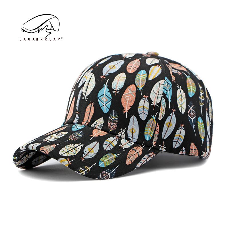 Personalized printed hat women's casual cap traveling shopping trend hardtop baseball cap men's visor tide