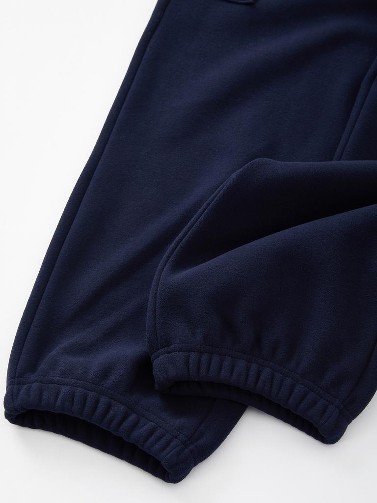 IKALOOK Boa Fleece Spandex Cargo Jogger Pants Cpt172