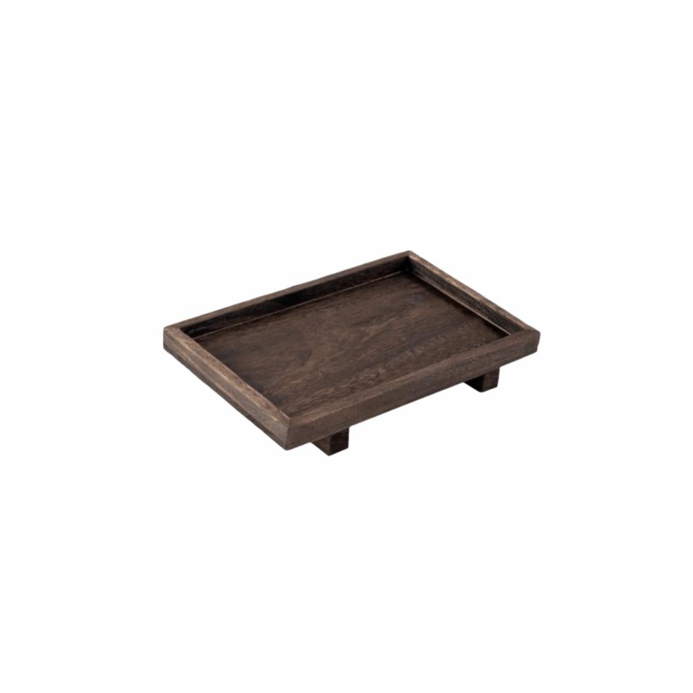 Japanese Style Wooden Tray Plate Heat Resistant Gongfu Tea Tray Party Serving S