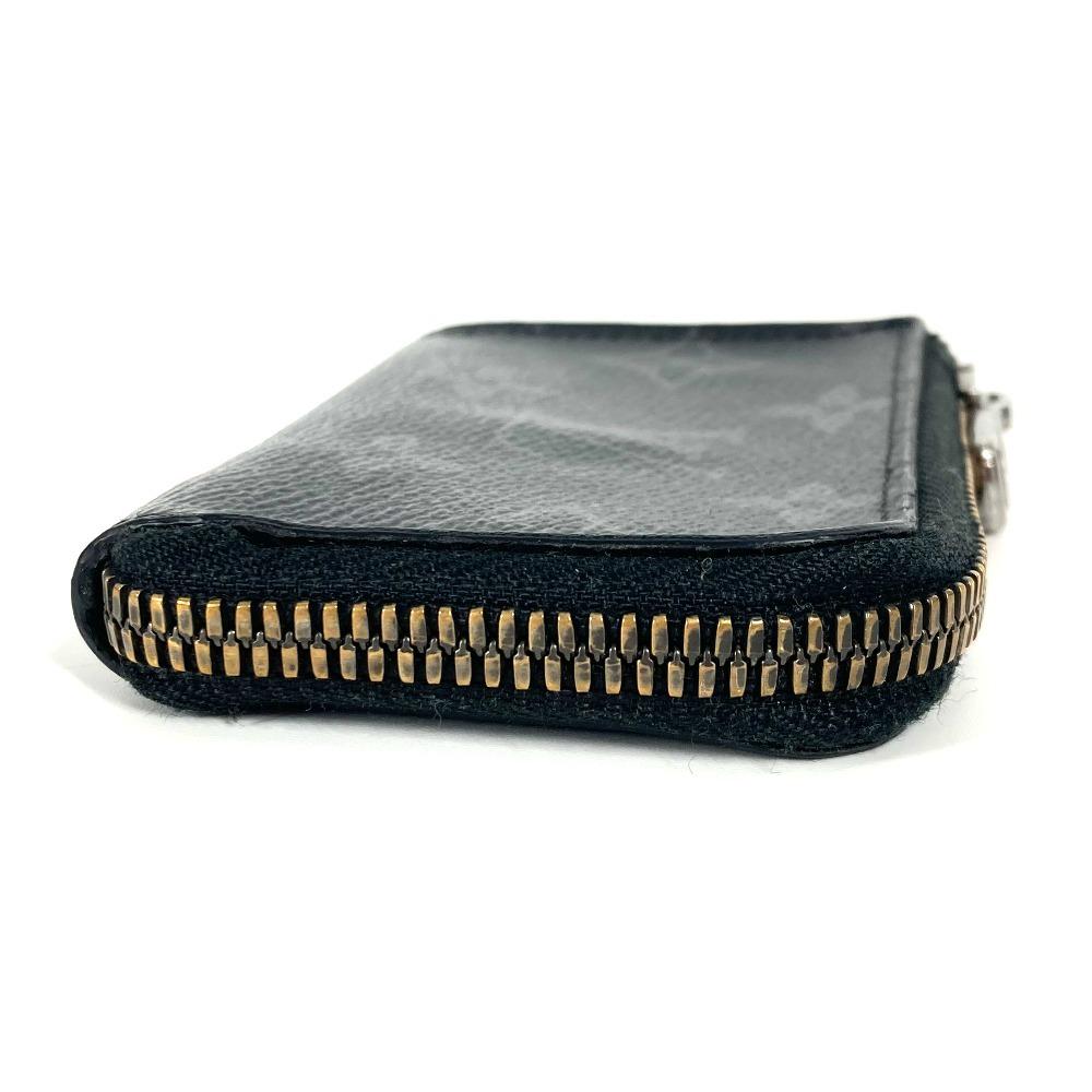 Louis Vuitton M63536 MonogramEclipse Portemone Jules Wallet Coin Case Coin Purse