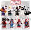 Xinhong G0124 Superhero Series Space Spider Small Particle Children's Building Blocks Toy Bag