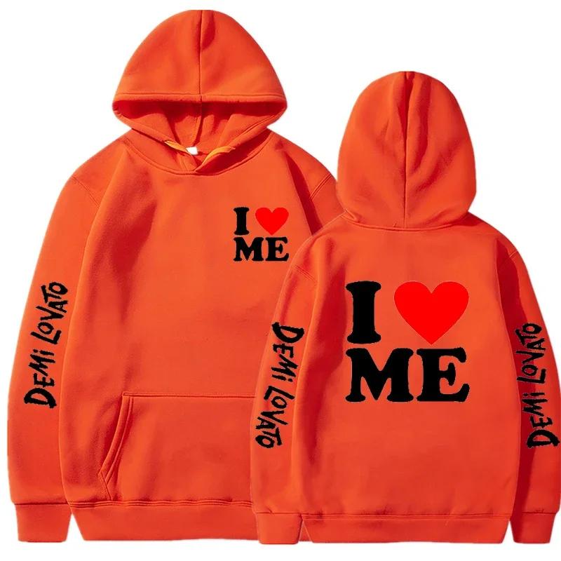 Demi Lovato Hoodies Men Fashion Letter Graphic Printed Sweatshirts Women Cool Harajuku Streetwear Hooded Pullover Jacket