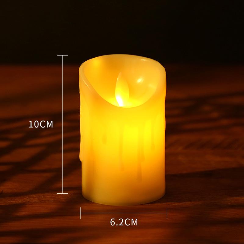 Cross-Border LED Candle Lights for Home, Weddings, and National Day Decor