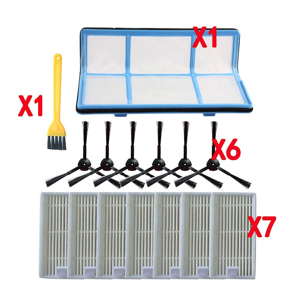 Side Brush Primary Dust Filter Hepa Filter Mop Pad for Chuwi Ilife V5 V5s V3 V3s V5 Pro V50 V55 X5 Robot Vacuum Cleaner Parts