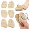 Self-Adhesive Invisible Forefoot Pad with Toe Post - Soft, Shock-Absorbing, Anti-Wear, Half-Size Massage Granules