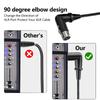 3Pin Splitter Cable 1 3Pin Female to 2 Female Y Cable Balanced Microphone Splitter Cord Sound Adapter 90 Degree