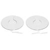 2pcs Breast Electrode Pads for Electric TENS Massager Physiotherapy Machine 11cm / 4.3in