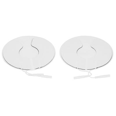 2pcs Breast Electrode Pads for Electric TENS Massager Physiotherapy Machine 11cm / 4.3in