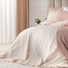 WERONA Bedspread 200x220cm Beige - Romantic Charm and Warmth In Your Bedroom