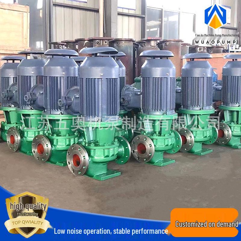 Stainless Steel Vertical Centrifugal Pump for Chemicals and Food, Corrosion and Acid Alkali Resistant, Booster Pump