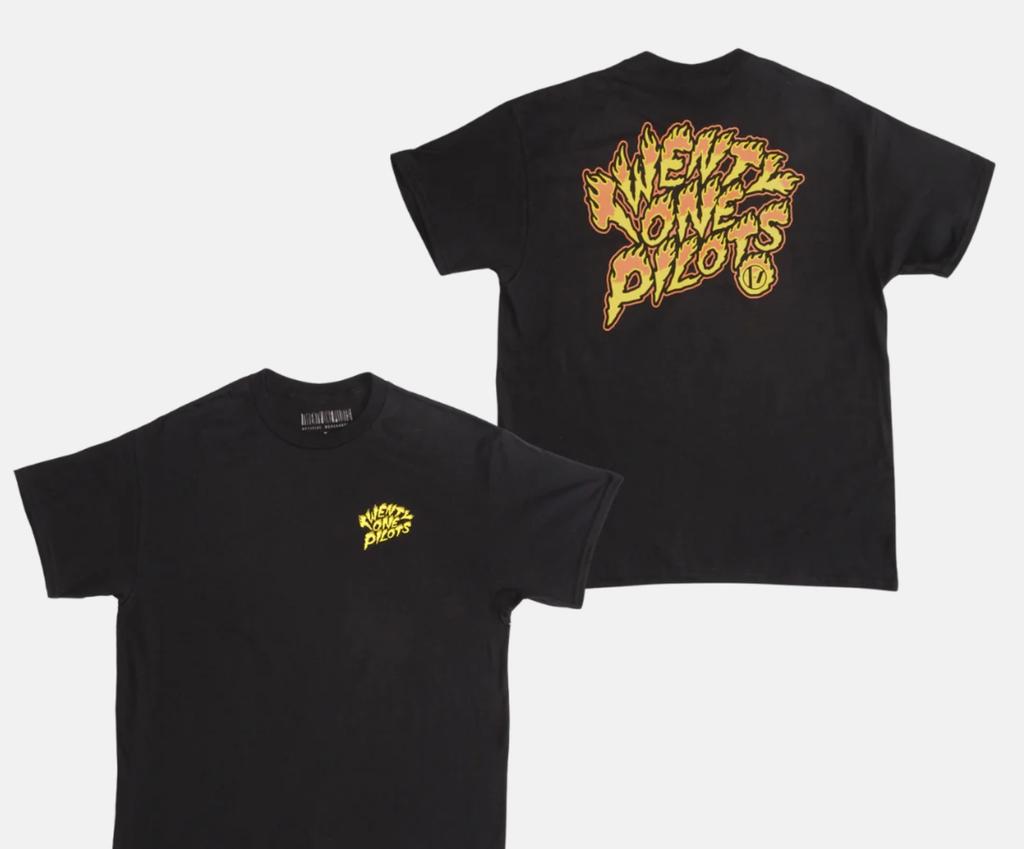 Twenty One Pilots Gerahmtes Premium Garment Dye T-Shirt Streetwear T-Shirt Mode T-Shirts Herren Damen Bekleidung Grafik T-Shirts