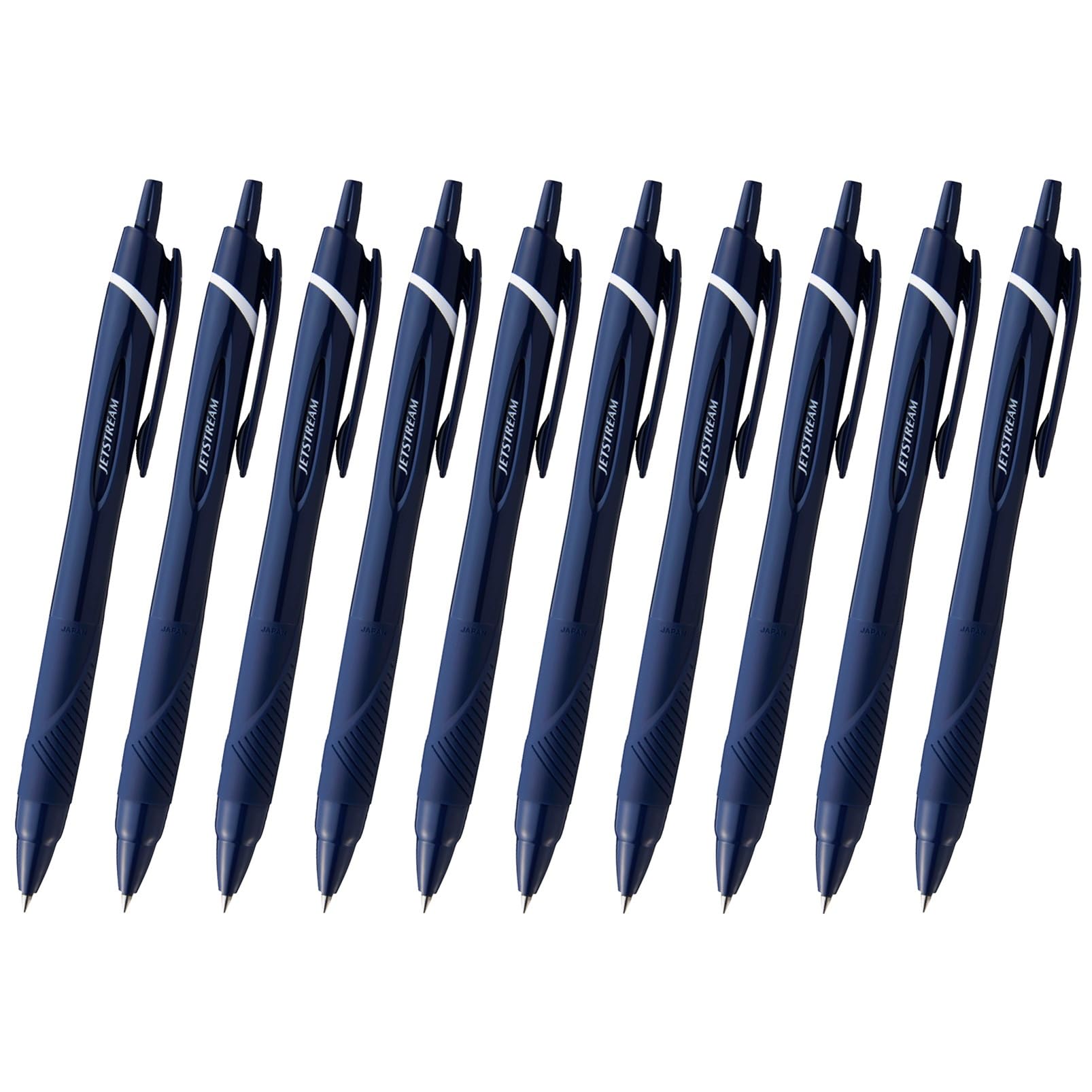 

Mitsubishi Pencil Jetstream Шариковая ручка 10 Темных Легких Масляных Ручек, Ручки, 0,5 мм, Темно-синий, Писать, SXN15005.10, Упаковка из 10 штук