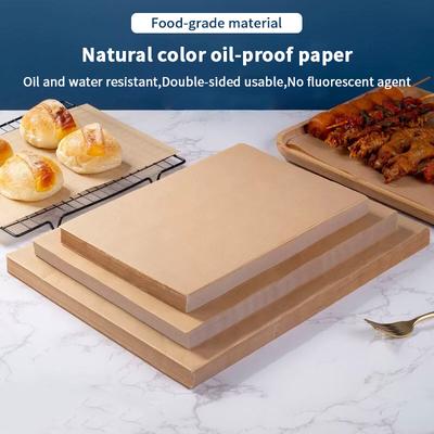 CCA83-100 Stück Backpapier Antihaft-Backpapier für Ofen Heißluftfritteuse Grillmatte Papier Lebensmittelverpackungspapier Backwerkzeug