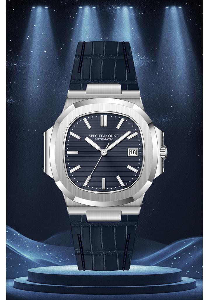 Specht&Sohne New Classic Herrenuhren Luxus Automatikuhr Für Männer Edelstahl Saphir 8215 Mechanische Armbanduhr
