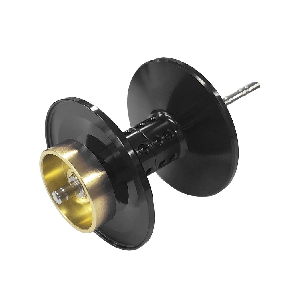 VISPREA Replacement Spool for Daiwa Tatula CT/CT CS 100 Elite Baitcasting Reel - Deep Groove Metal Spool - Ultra-lightweight Reel Part (yu337) - Black