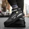 Men Casual Shoes High Top Sneaker  's Fashion New Men Shoes High Quality Non-slip Walking Shoe Zapatillas Big Size 46