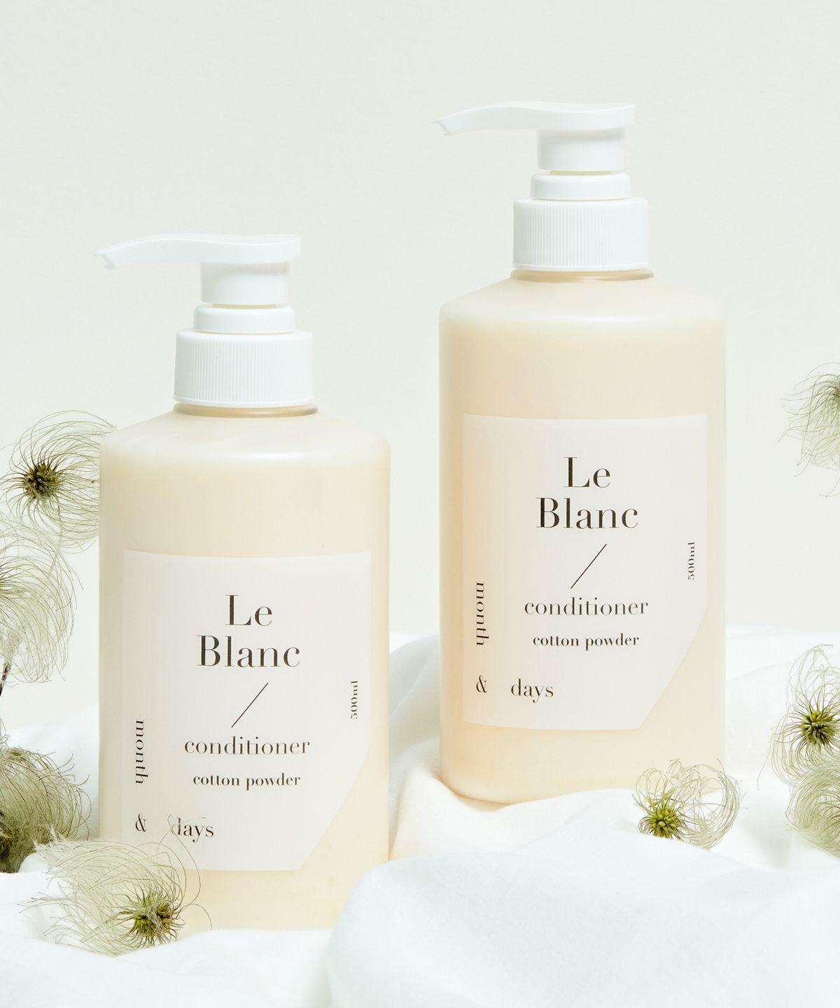 Perfume Care Conditioner Le Blanc 500ml Set of 2