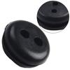 2 Hole Rubber Fuel Gas Tank Line Grommet Replacement For Trimmer Lawn Mower