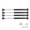 4Set Gabinete Porta Elevador Suporte Liga de Alumínio 80N Air Spring Strut Gás Strut Suporte Haste