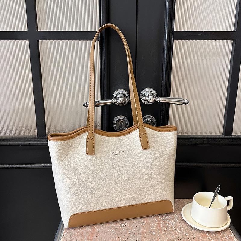 Large-capacity bags women's autumn and winter versatile new fashion shoulder bags are now popular commuter tote bags