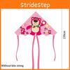 Fun And Whimsical 1.2 Meter Double-tailed Kite For Kids Various Designs Available